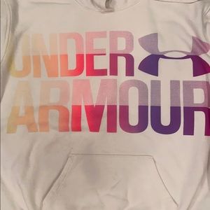 Girls UA Cold Gear Hoodie